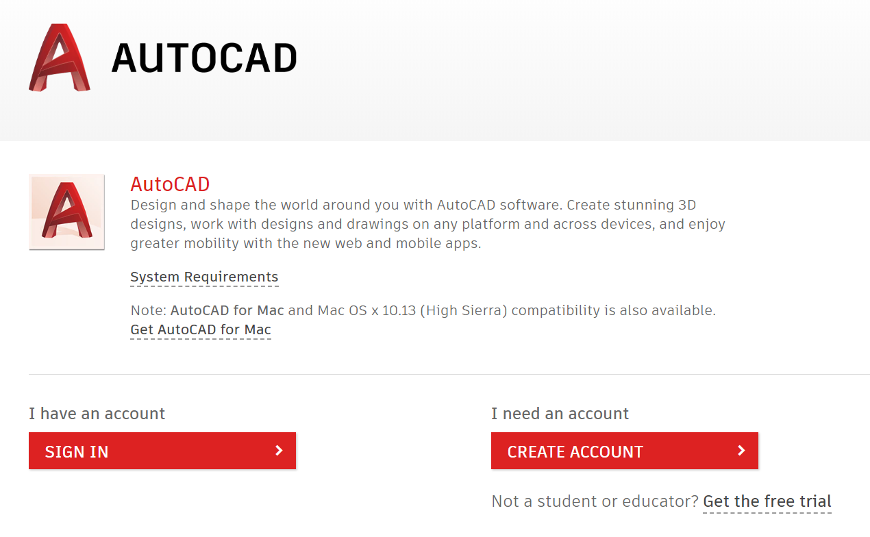 autocad 2019 download for pc