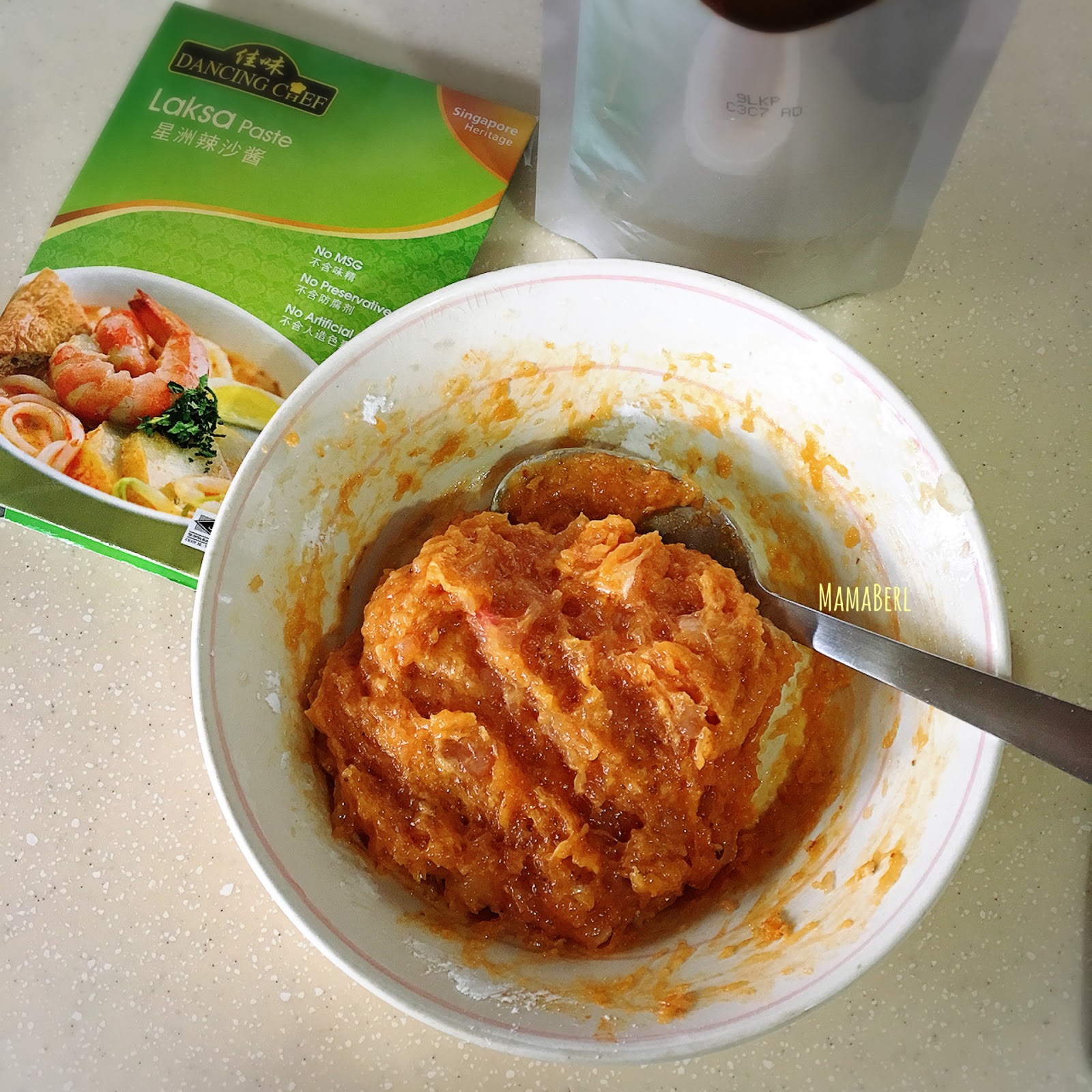 Recipe • Laksa Meatballs with Laksa Pasta (part 1)