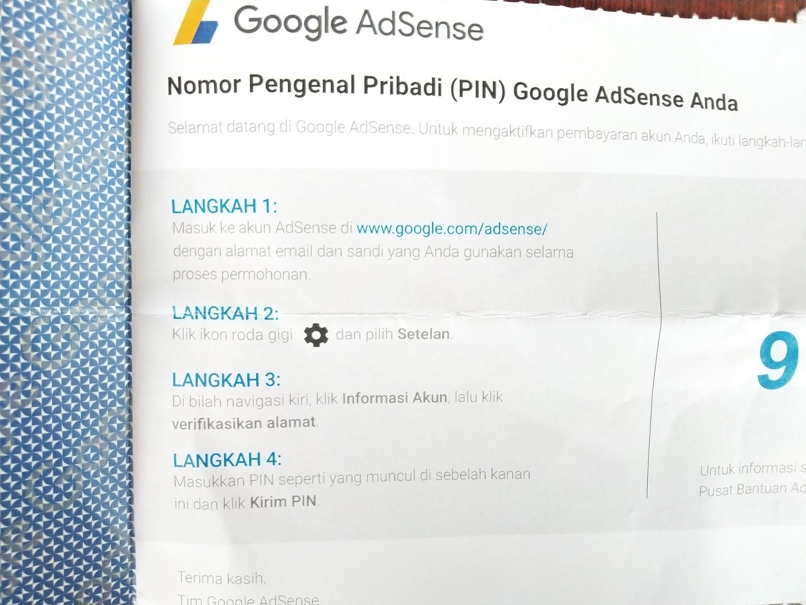 Setelah Verifikasi PIN Adsense 2019: Langkah Selanjutnya Menuju Keberhasilan Moneterisasi Konten
