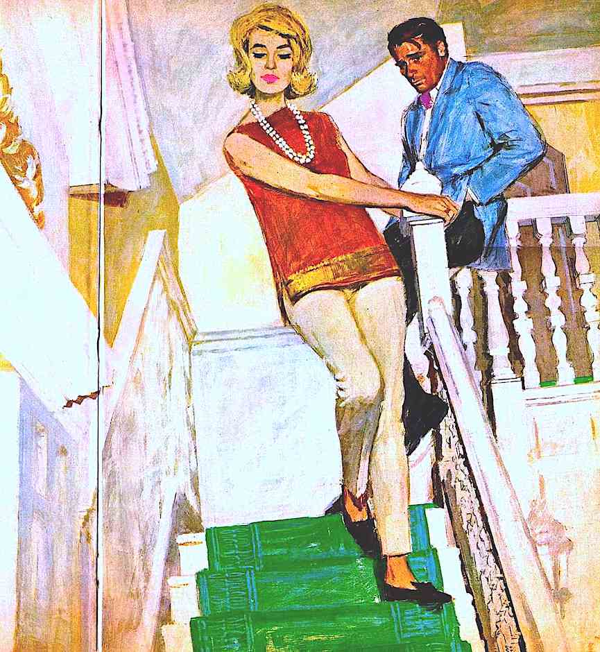 Andy Virgil an Andy Virgil magazine illustration of vertigo