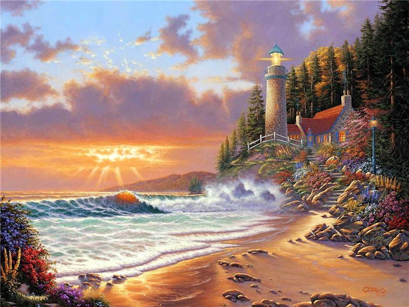 Сказочное море