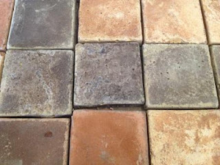 ARTO's Normandy Cream cement tile combination