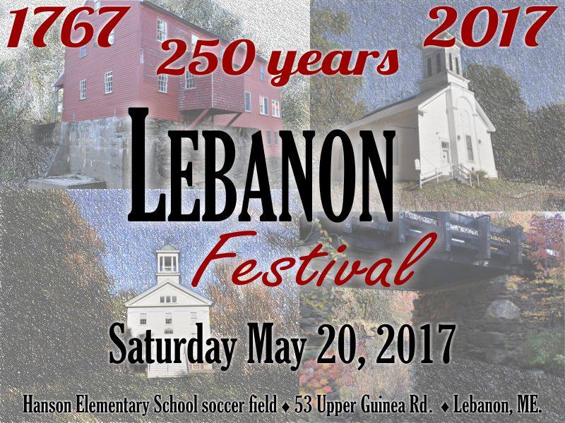 Lebanon Festival Schedule of Events, Entertainment and Vendors