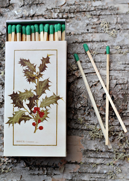 The Paris Market & Brocante Holiday Hearth Matches