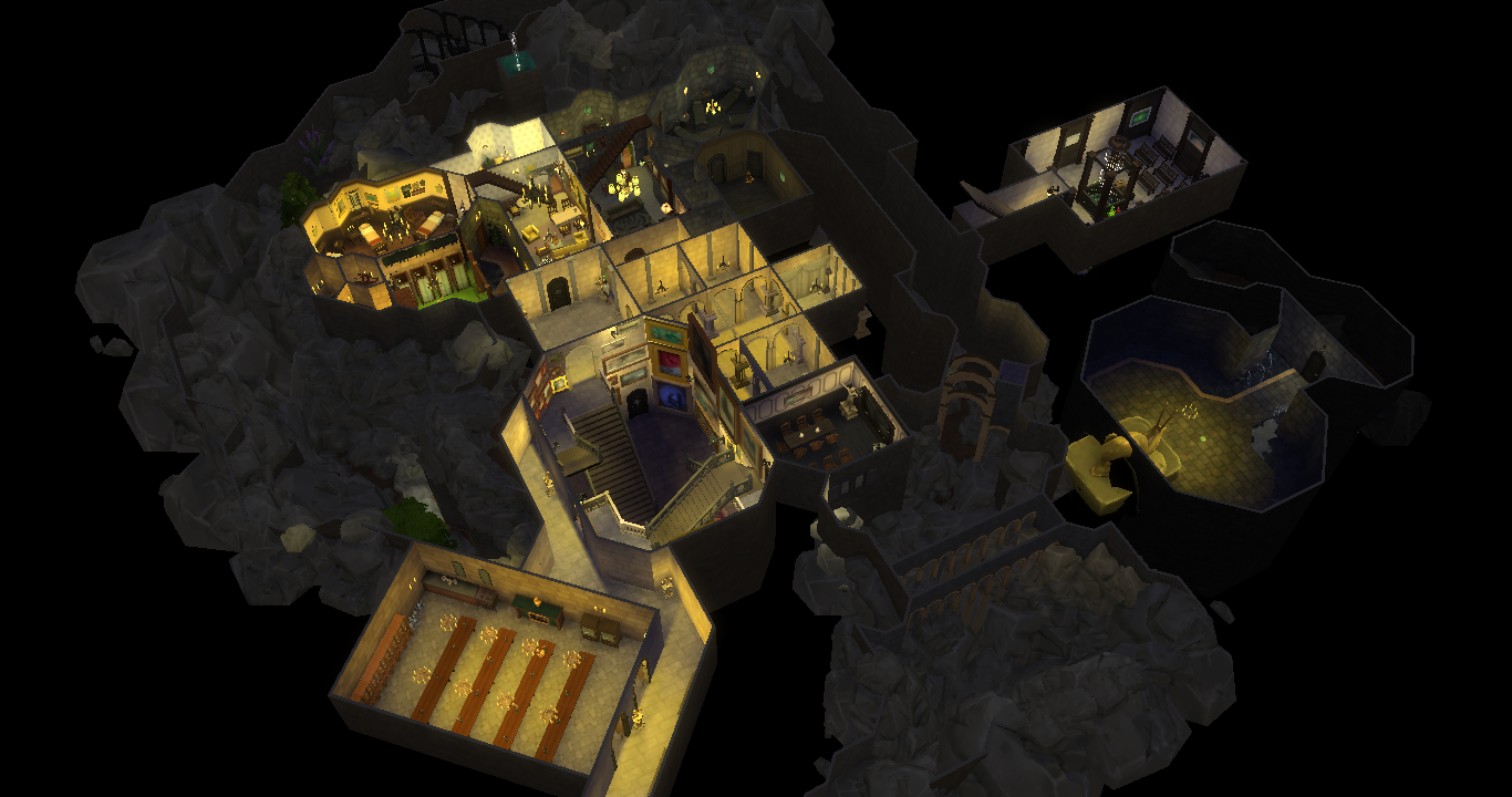 Hogwarts The Sims 4 ปราสาทฮอกวอตส์ The Sims 4