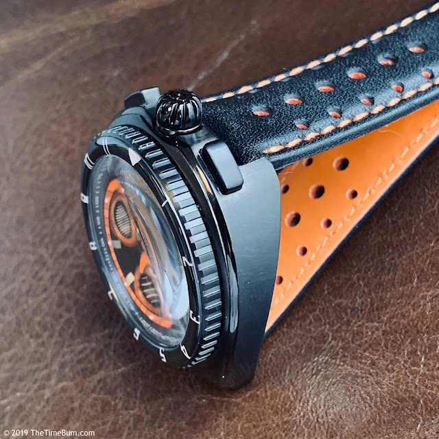 Straton Legera Bullhead mechaquartz black pvd