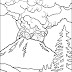 Coloring Pages For Volcanoes