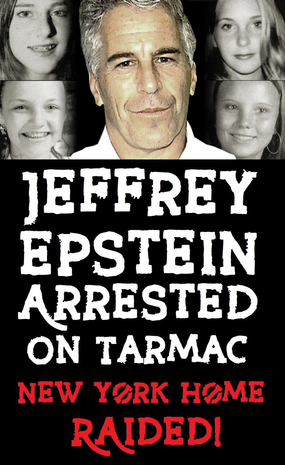 Epstein's New York Home; RAIDED!