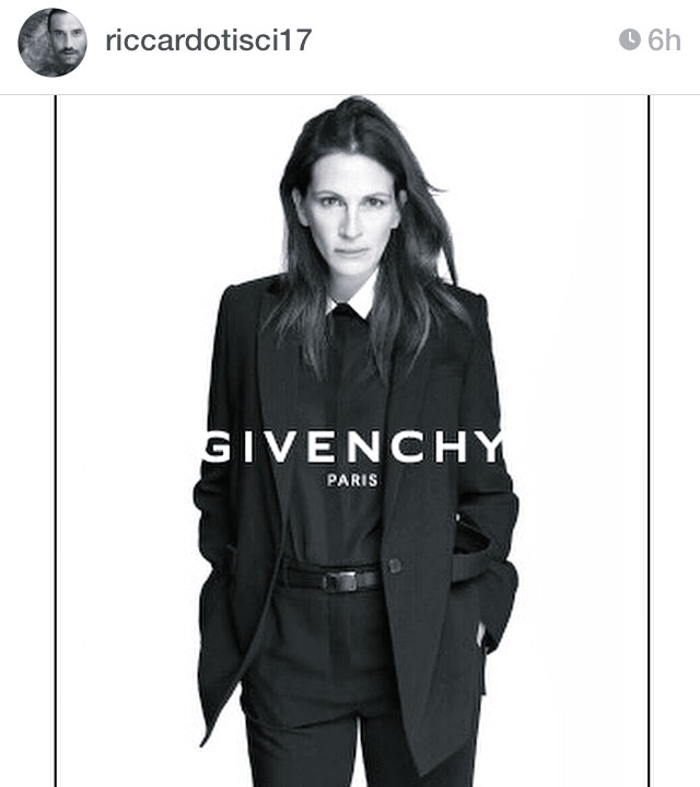 Julia Roberts is Givenchy's New Muse