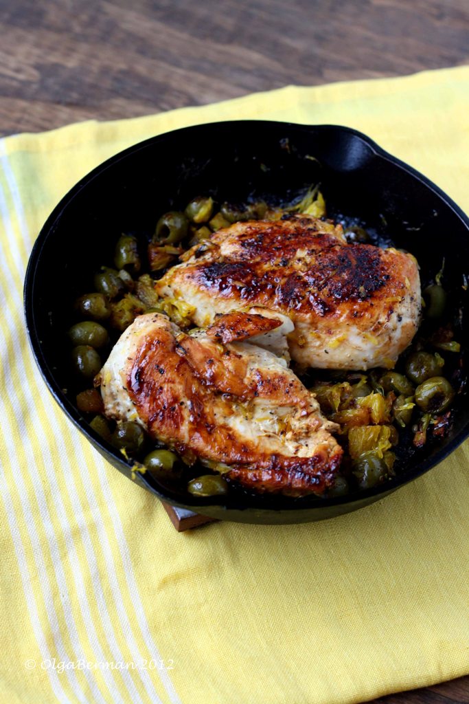 Mango & Tomato What to do with Chicken Breasts? Recipe for Chicken with Olives and Oranges