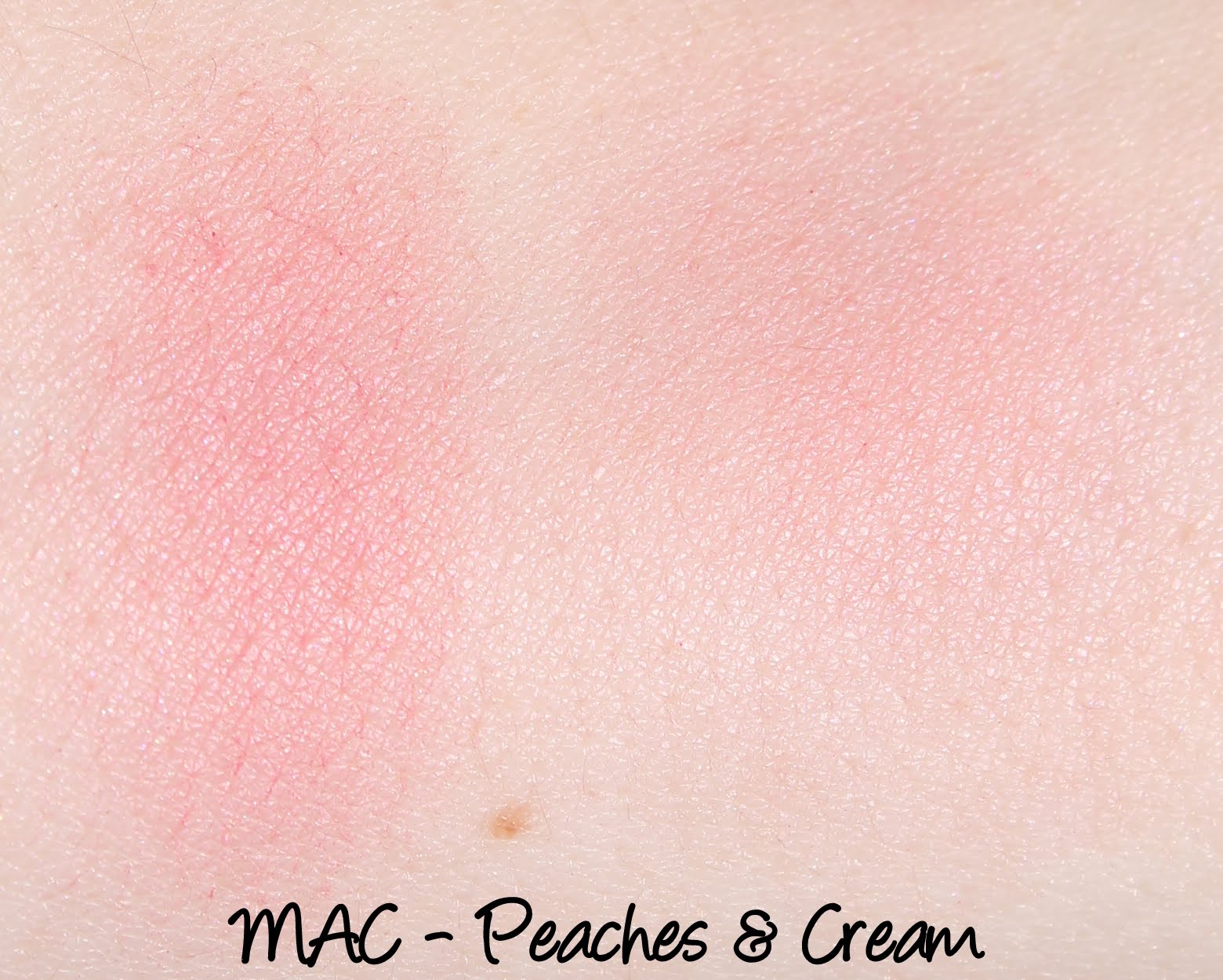 MAC Monday: MAC X Osbournes - Peaches & Cream Swatches & Review