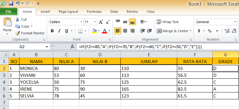 Fungsi Logika dan Operator Logika (step by step) Ms. Excel