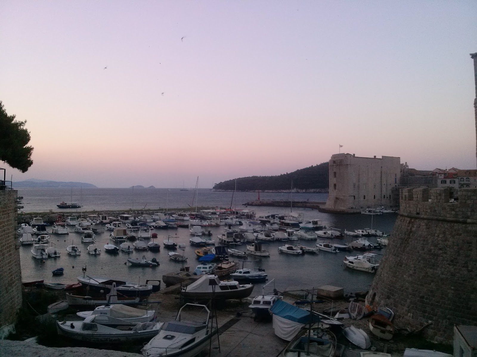Amaneciendo a la salida del Revelin Amaneciendo a la salida del Revelin en Dubrovnik