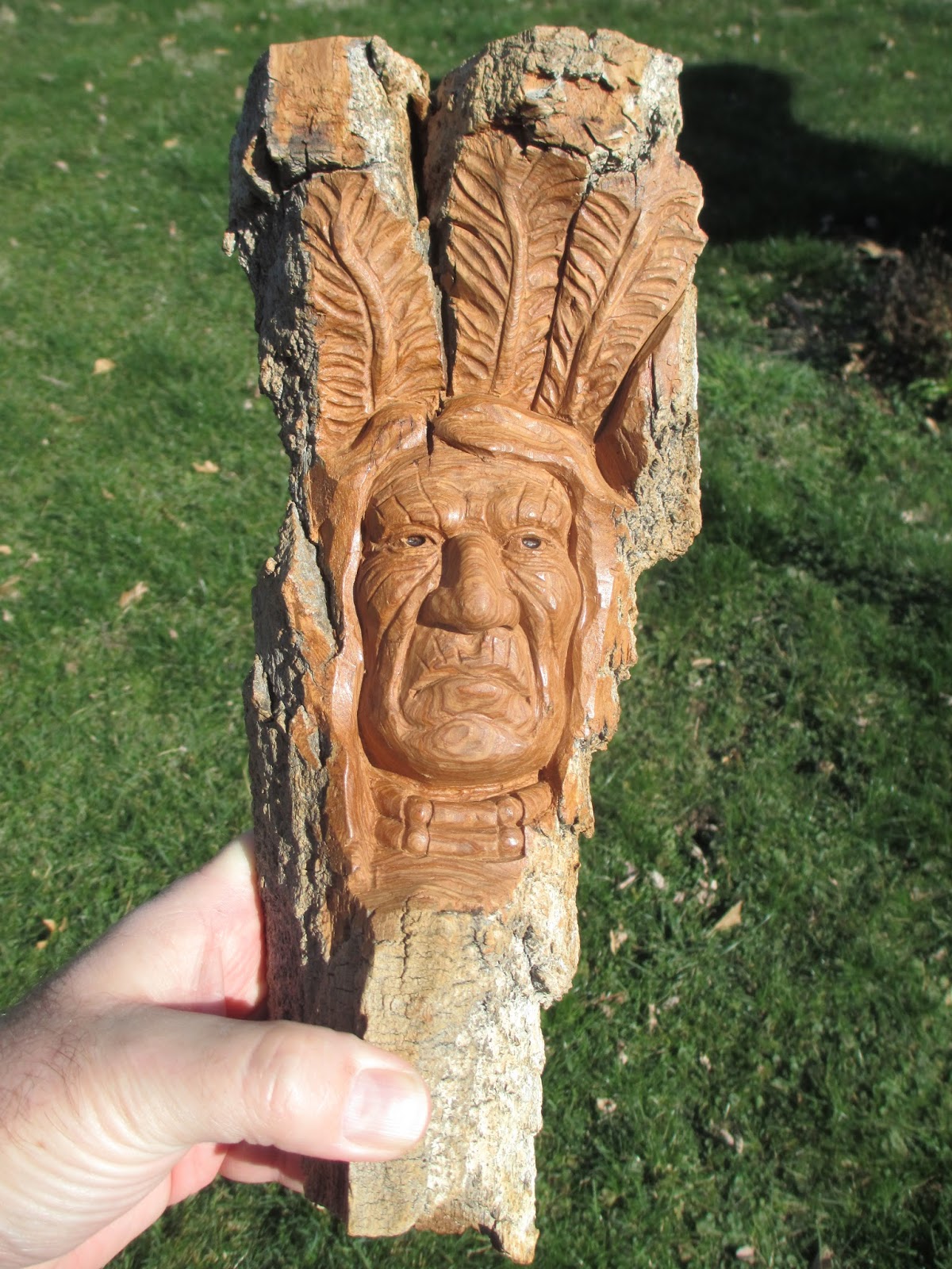 Knotty Wood Spirits Native American Wood Spirit