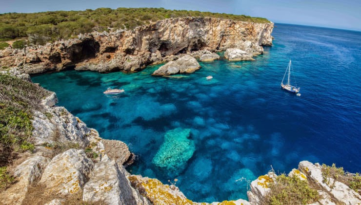 7. Menorca, Spain - Top 10 Unusual Beaches