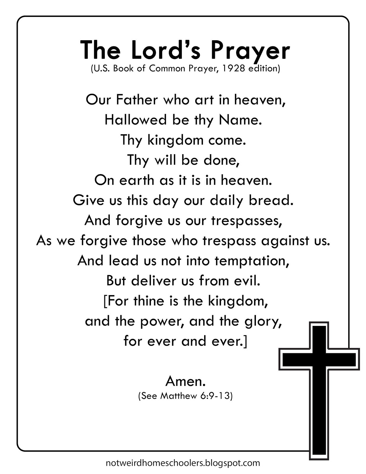 free-homeschooling-resource-the-lord-s-prayer-worksheet