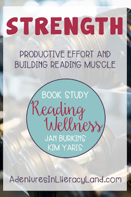 Reading Wellness Book Study:  Read about how Jan Burkins and Kim Yaris explain the 4 different “weights of texts” and how these texts grow us as readers.