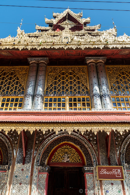 Monastère de U Na Auk - Kawhnat-Kadoe - Myanmar Birmanie