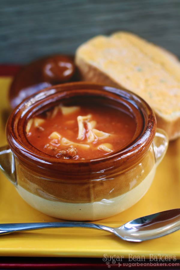 Sugar Bean Bakers { Easy Lasagna Soup }