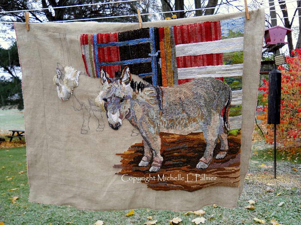 Michelle Palmer Rug hooking patterns