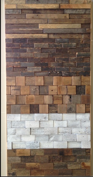 The Relished Roost: Loving Reclaimed Barn Wood Tiles!
