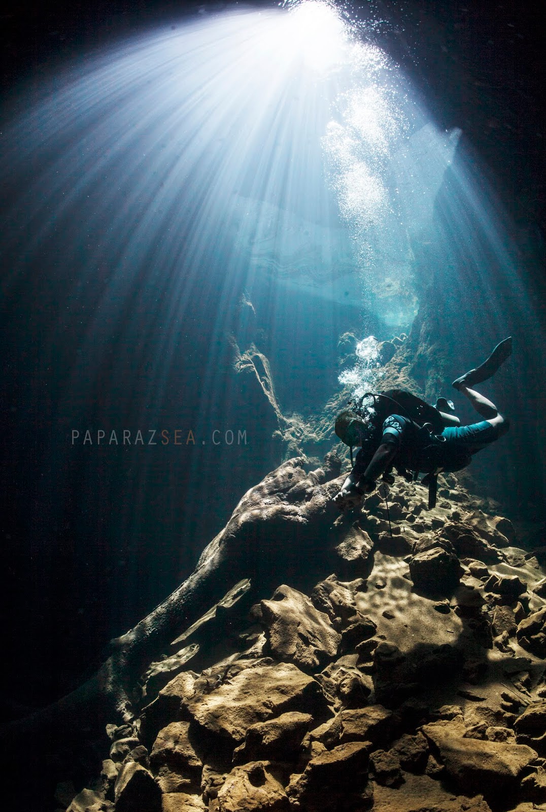 Capturing Rays of Light Underwater, How? PaparazSea