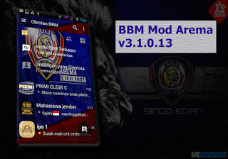 BBM MOD Arema Cronus v3.1.0.13 With Change Background Terbaru BBM MOD Arema Cronus v3.1.0.13 With Change Background Terbaru