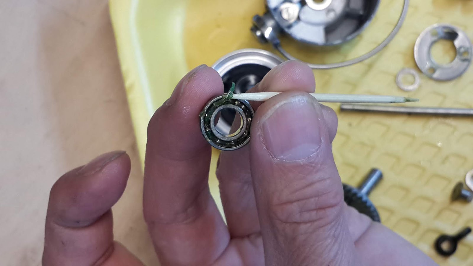 HyperGauge Vintage Pflueger 640II fishing reel rebuild Think of Dad