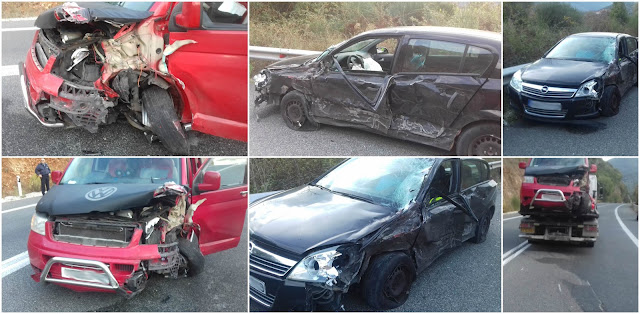 Θεσπρωτία: Τροχαίο ατύχημα στο Μορφάτι Θεσπρωτίας (+ΦΩΤΟ)