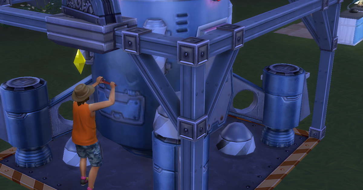 The Best Games Ever The sims 4 Constructing a Rocket