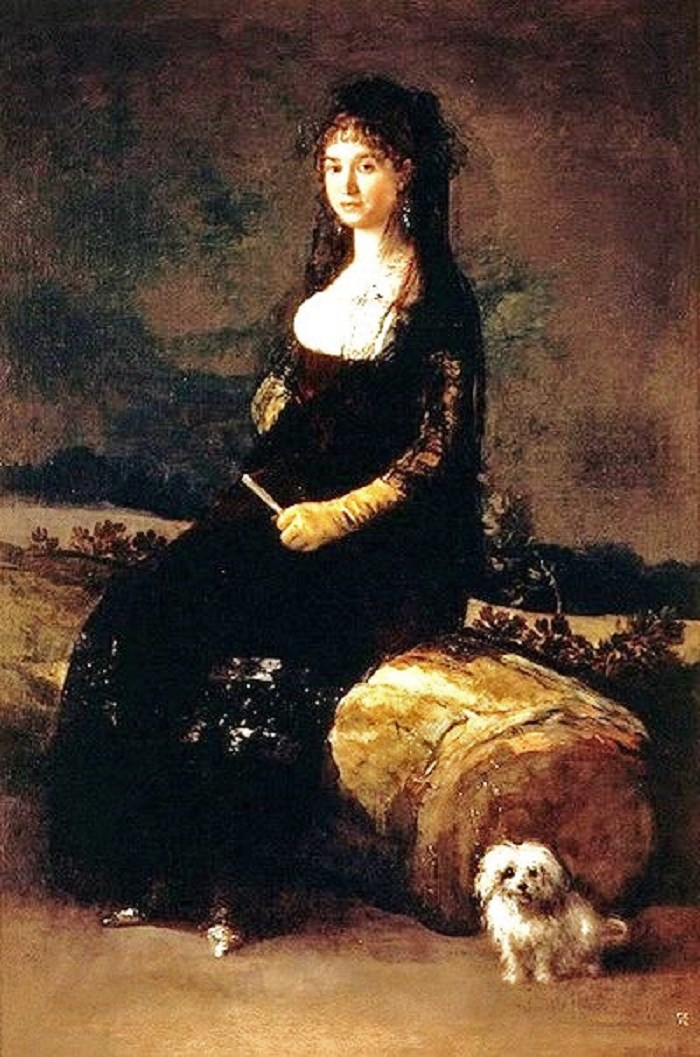 Goya Dog Picture Goya Dog Picture