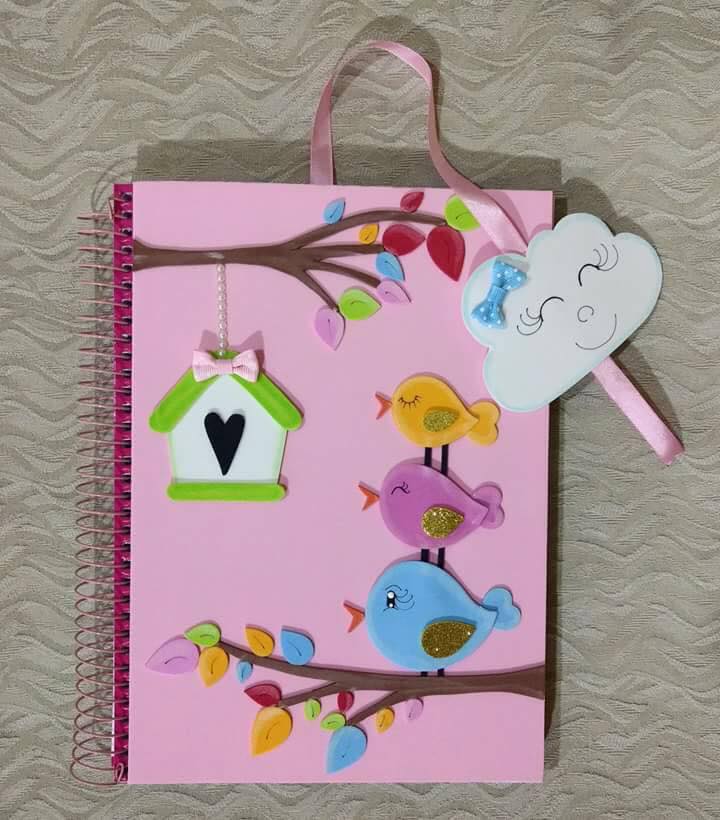 cuadernos decorados de unicornio con foami solountip cuadernos decorados de unicornio con foami solountip