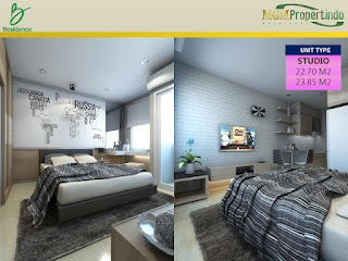 View Apartemen B Residence BSD City 3 Menit ke Mall AEON www.rumah-hook.com