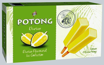 King’s Potong Durian, king's, ice cream, new packaging