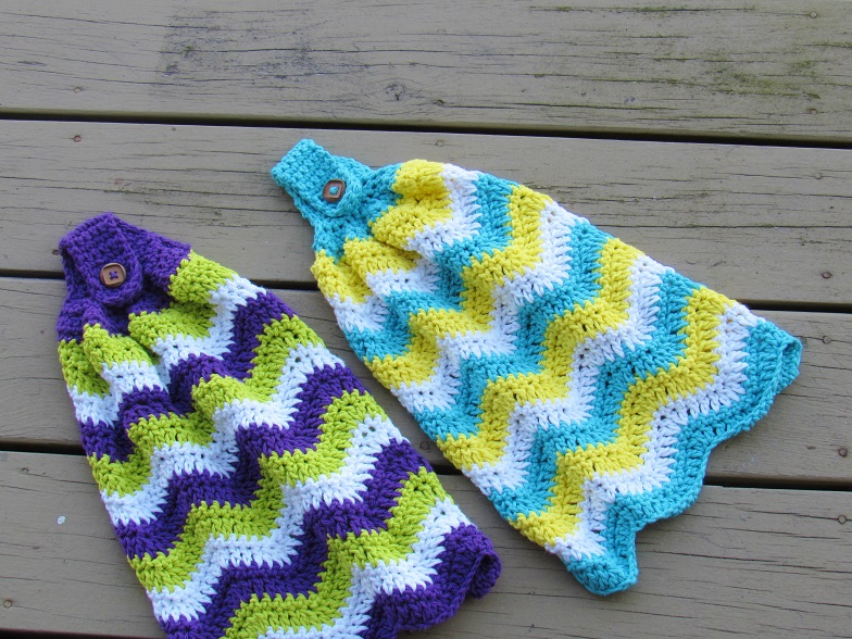 Crochet Dreamz: Chevron Kitchen Towel, Free Crochet Pattern