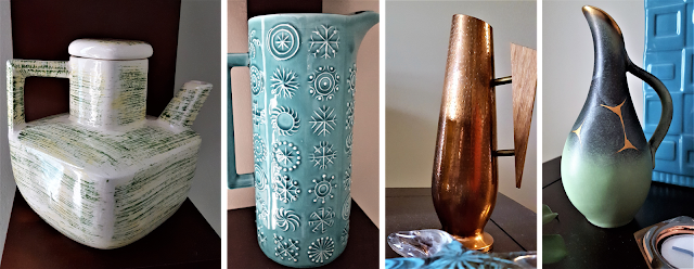 My living room creep toward midcentury-modern boho chic - ebay finds www.BoHoHome.com @bohosusan