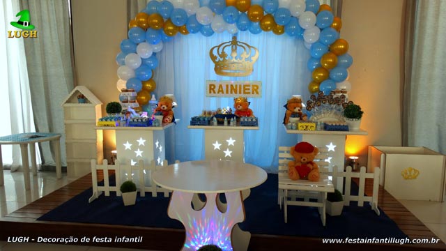 Decoração de aniversário de 1 ano Decoração de mesa temática para festa de aniversário infantil de 1 ano