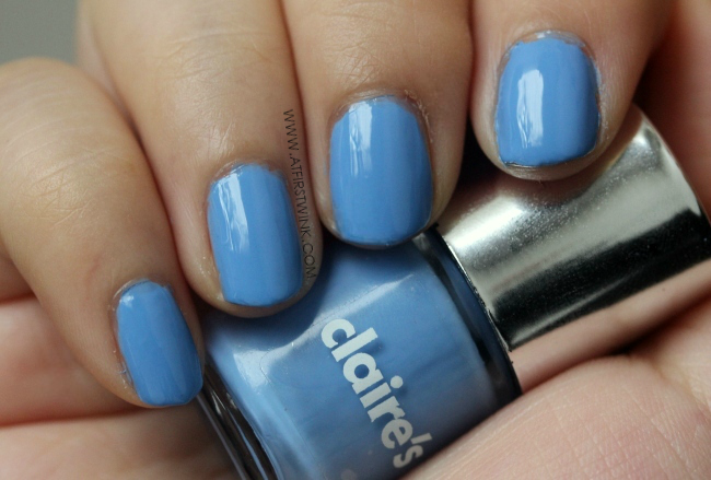 claire's 6 pack pastel mini nail polish set dark blue