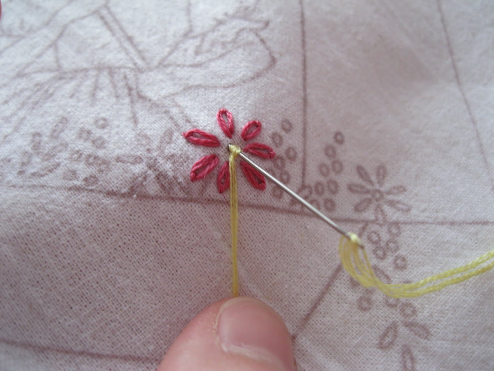 Apron History French Knot