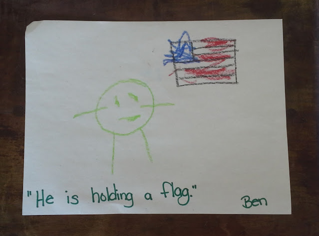 Celebrate Flag Day, the Fourth of July, Veterans Day, or Memorial Day with some arts and crafts and the book F is for Flag Wendy Cheyette Lewison.