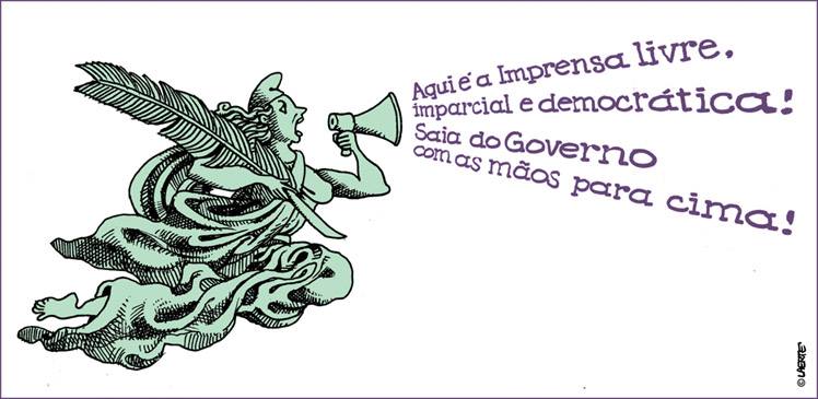 Resultado de imagem para demissao na EBC charges