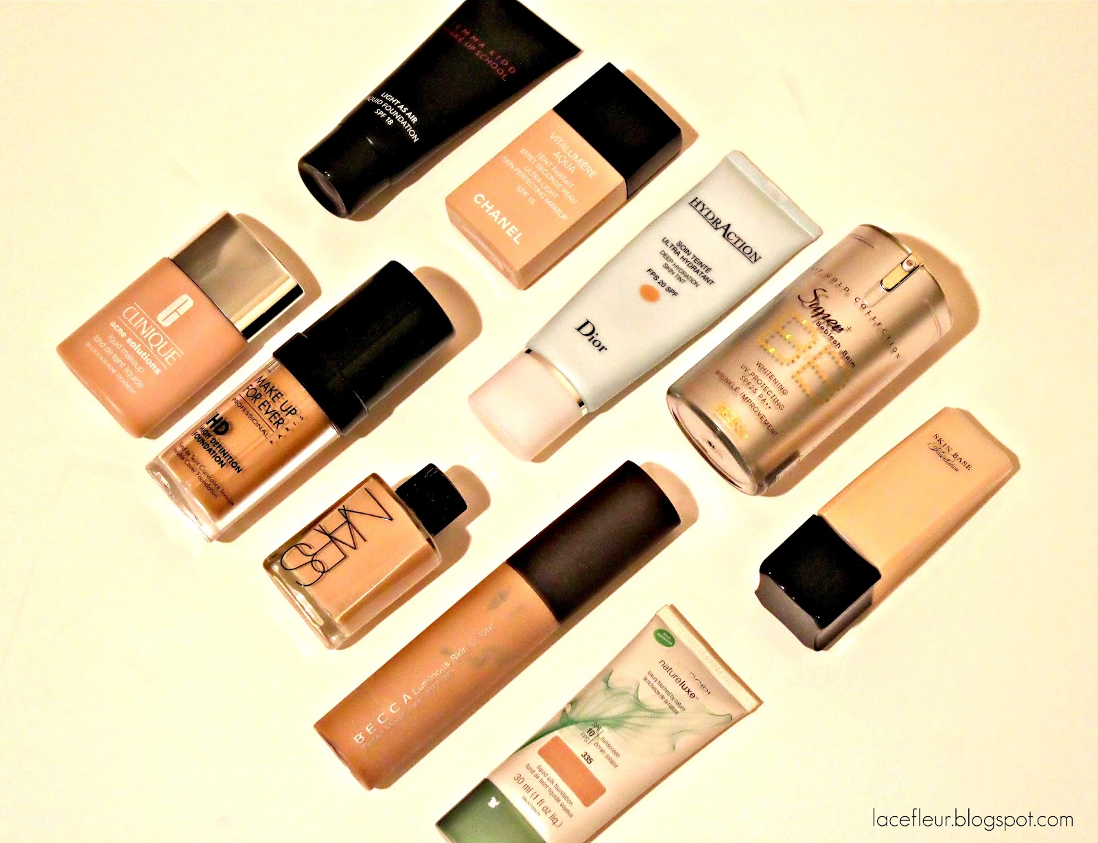 lacefleur My Liquid Foundations/Tinted Moisturizers Overview!