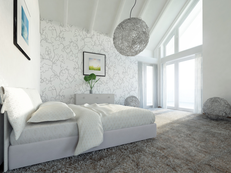 Schlafzimmer mit schrge neu gestalten wohnideen fr dachschrgen ...