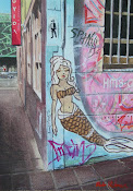 Mermaid of hosier Lane