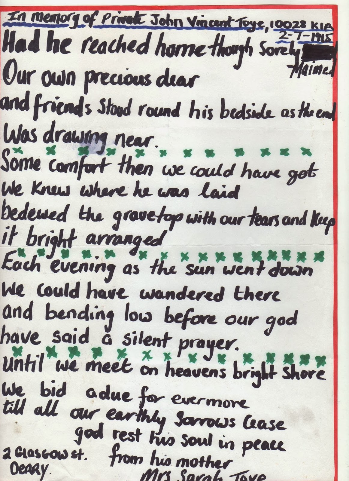 Wilfred owen ww1 poems image