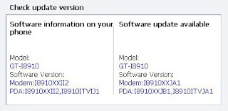 Firmware Update JB1 for Samsung i8910 HD (Omnia HD)