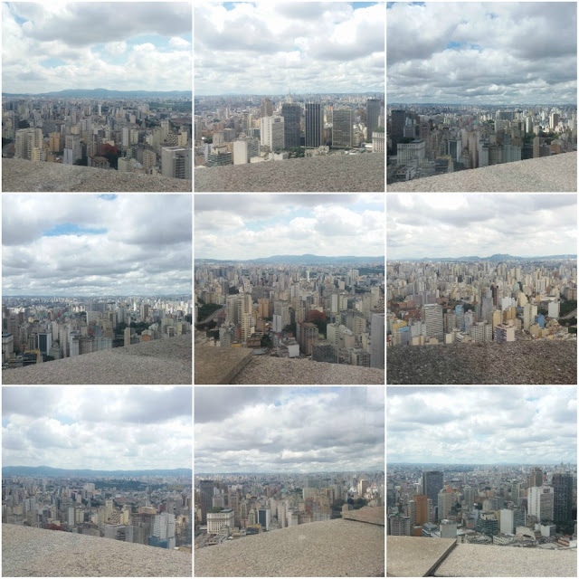 São Paulo vista do alto (e almoço no Terraço Itália)!
