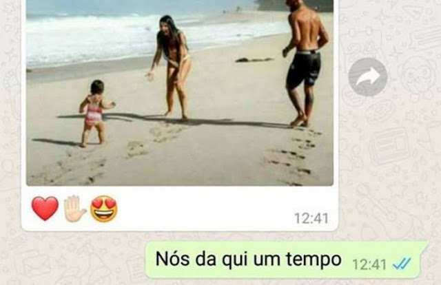 Ele só queria falar sobre o futuro, mas a namorada é muito ciumenta
