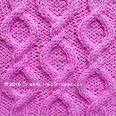 Cable Knitting Stitches » Bubbles