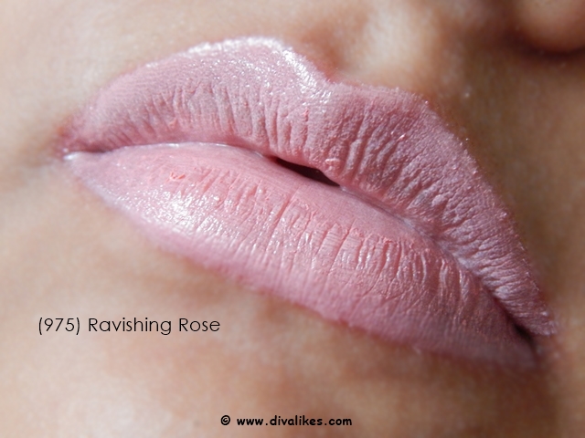 Maybelline Color Sensational Nude Lipstick Ravishing Rose 975 Lips